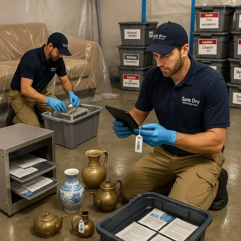 Content Protection and Restoration process in Springfield, OH