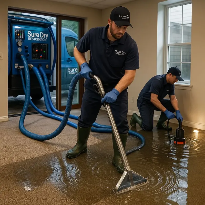 Water Extraction and Removal process in Springfield, OH